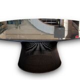 Table basse par Warren Platner - Edition limitée Knoll bronze 2020