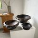 Brutalist wooden dishes, Savoyard popular art.