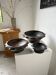 Brutalist wooden dishes, Savoyard popular art.