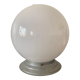 Ceiling lamp, art deco opaline globe