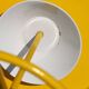Yellow umbrella stand 1970