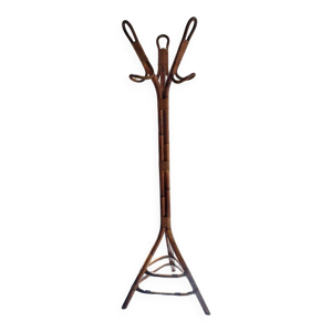 Portemanteau en rotin, - 1950