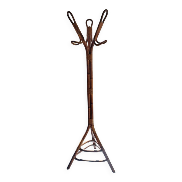 Portemanteau en rotin, 1950