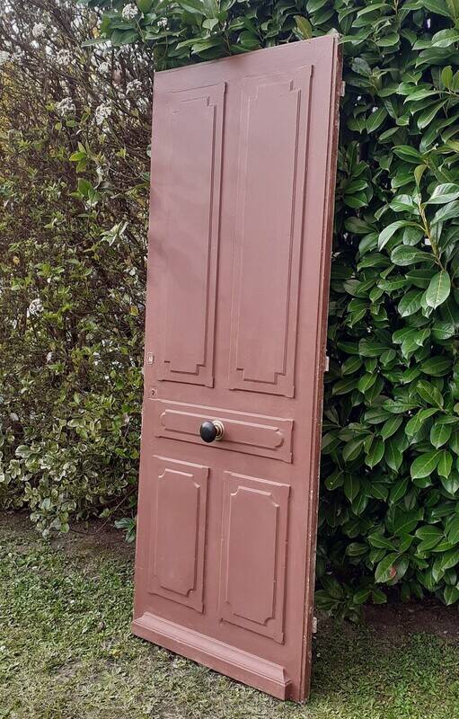 Old exterior entrance door solid H225xW86cm solid wood
