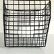 Panier mural fil d'acier rangement vintage