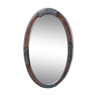 Miroir ovale art déco 36x66cm