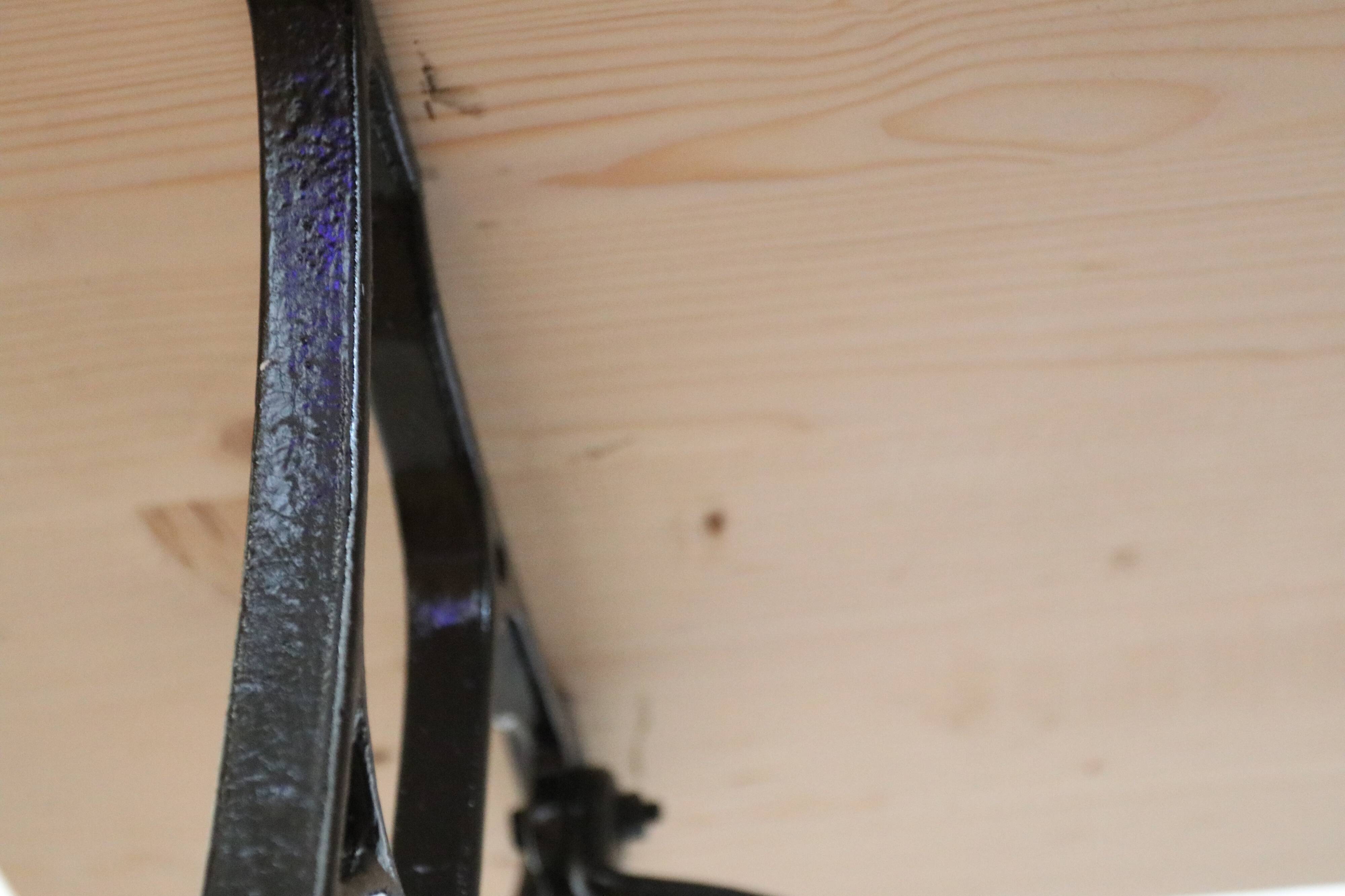 Console with new home sewing machine foot