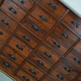 Antique French Pine Apothecary Cabinet, Early 20th Century