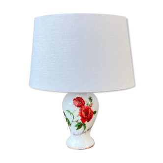 Opaline lamp "Rosa Gallica Magna"