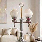 Lampe de table style Hollywood Regency Mid Century Modern