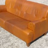 Leather sofa, 70