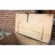 Malle en bois vintage