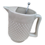 Sarreguemines ice cube pitcher