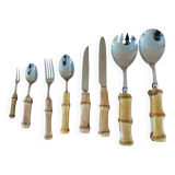 Ion and bamboo cutlery set 74 pieces