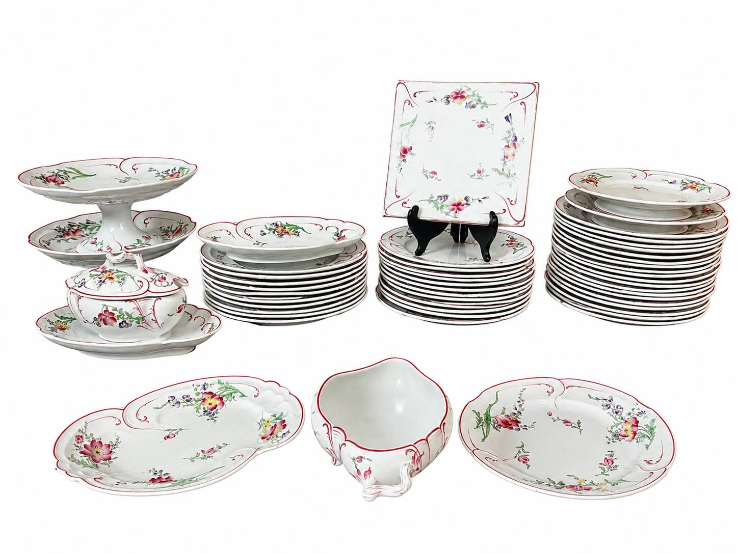 Luneville Service 19th Century