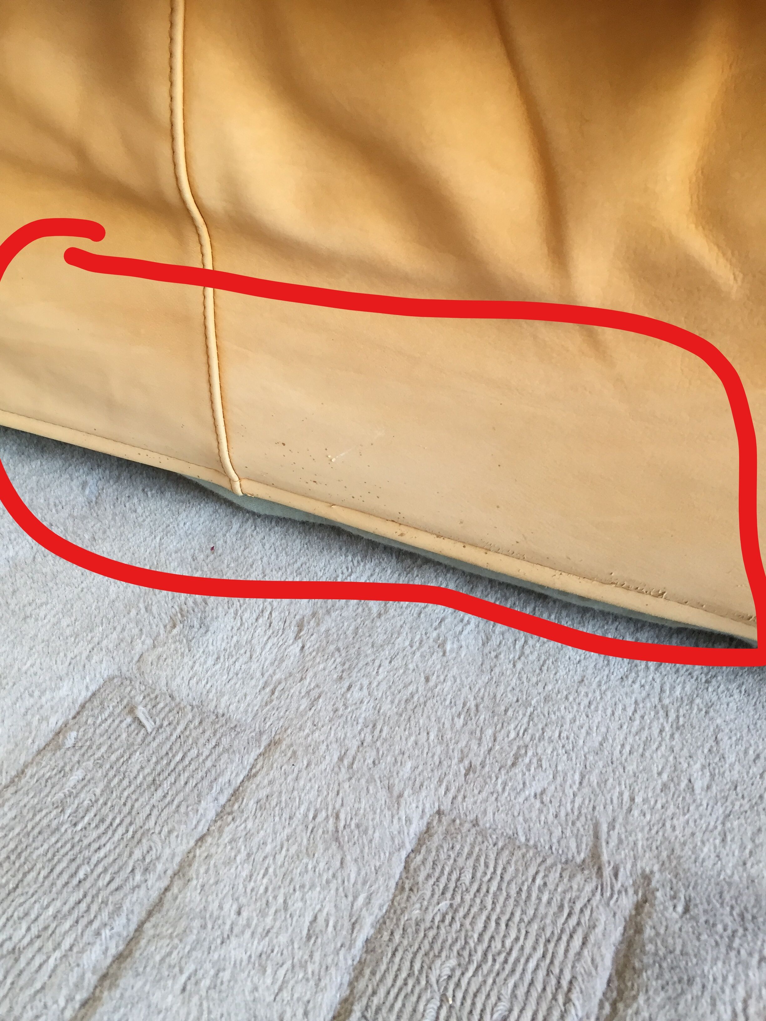 2-seater alcantara sofa