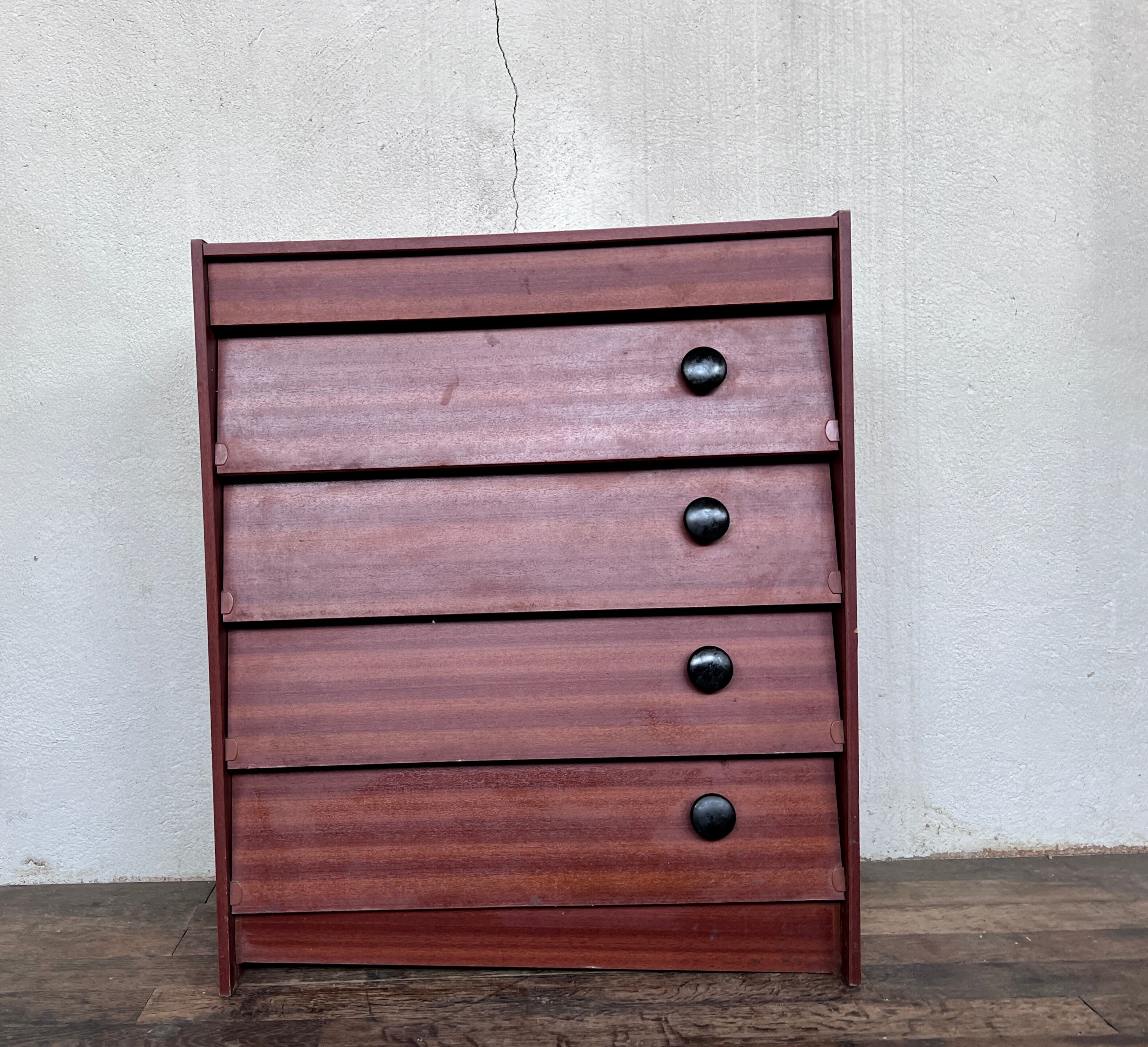 Furniture shoe cabinet vintage 1960