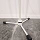 70s Gooseneck Metal Floor Lamp, Adjustable Height Tripod Base