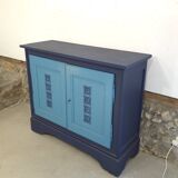 Small two-door wooden sideboard from the 1930s