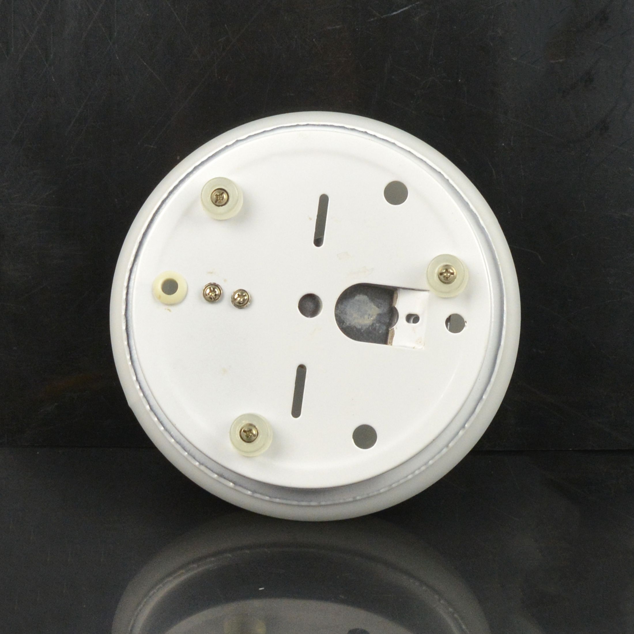 1980s minimalist small white ceiling lamp Globo lighting Germany