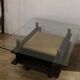 Industrial style sofa end