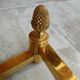 Pair of Empire pine cone gilded metal articulated wall lights