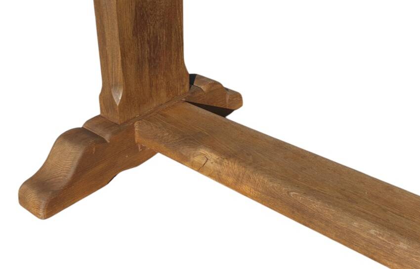 Solid wood farmhouse table long 230cm