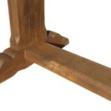 Solid wood farmhouse table long 230cm