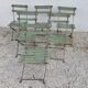 9 chaises de jardin pliables
