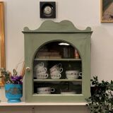 Old wall display case