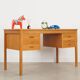 Ash desk, Danish design, 1970s, production: Denmark