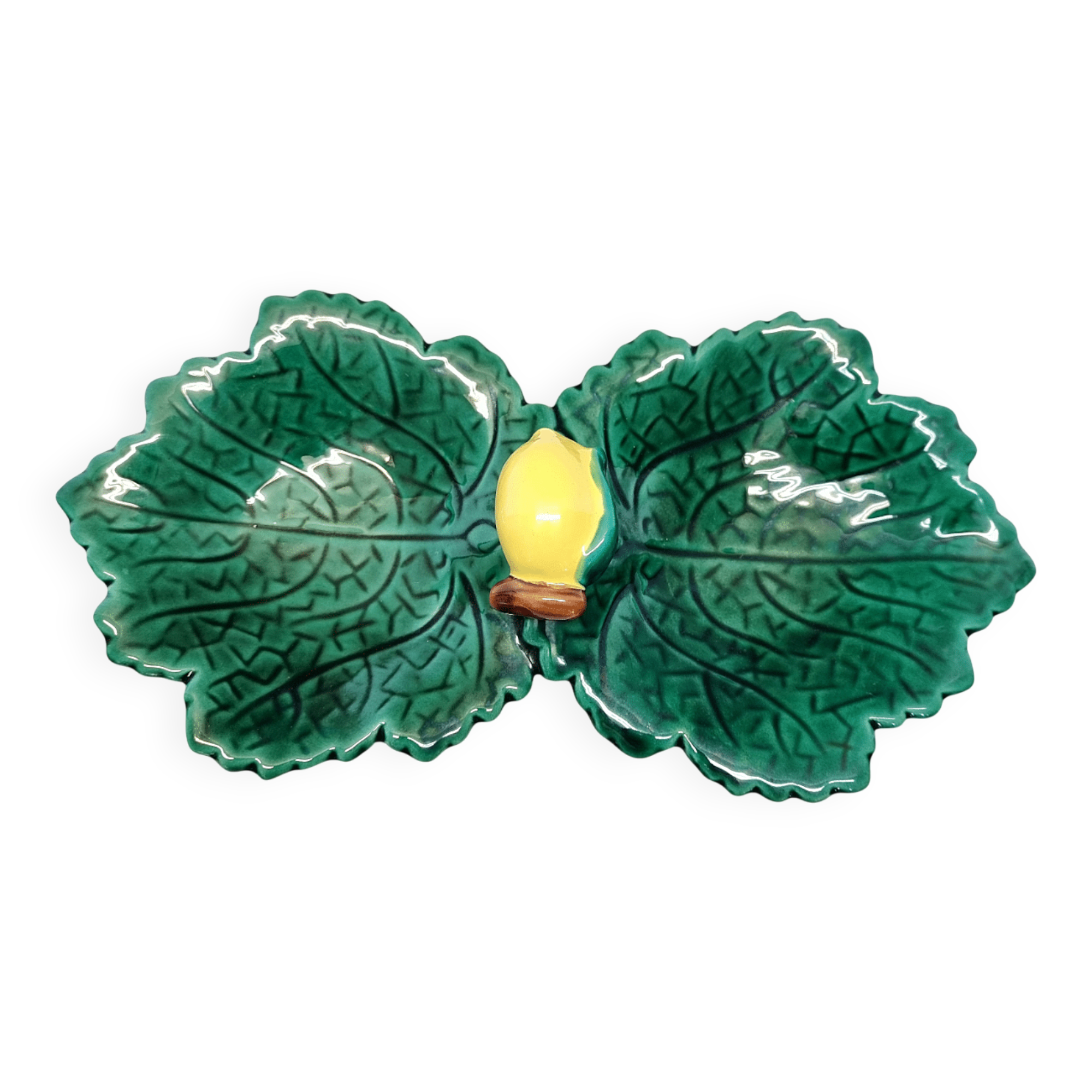 Vintage Vallauris Bowl With Lemon – Albert Verlay, 1950/60s