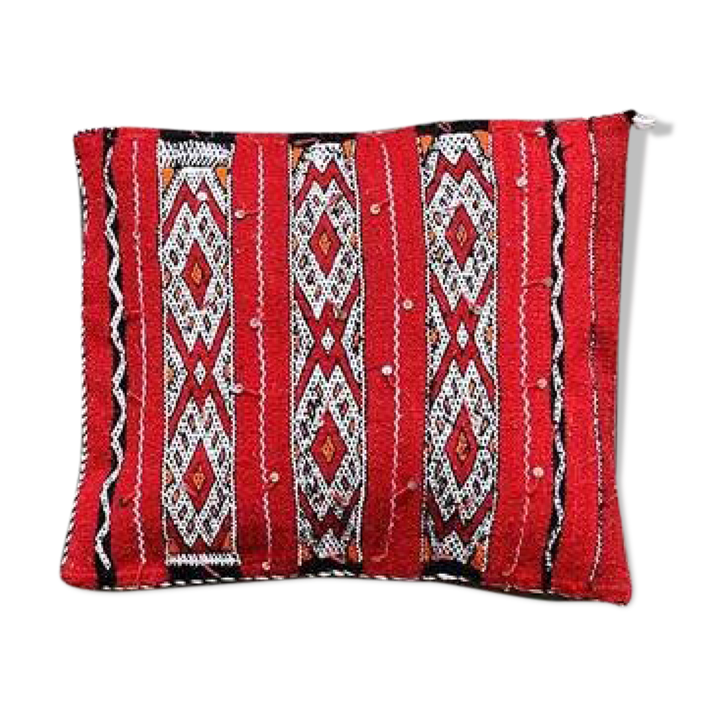Kilim red cushion berber cushion