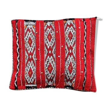 Kilim red cushion berber cushion
