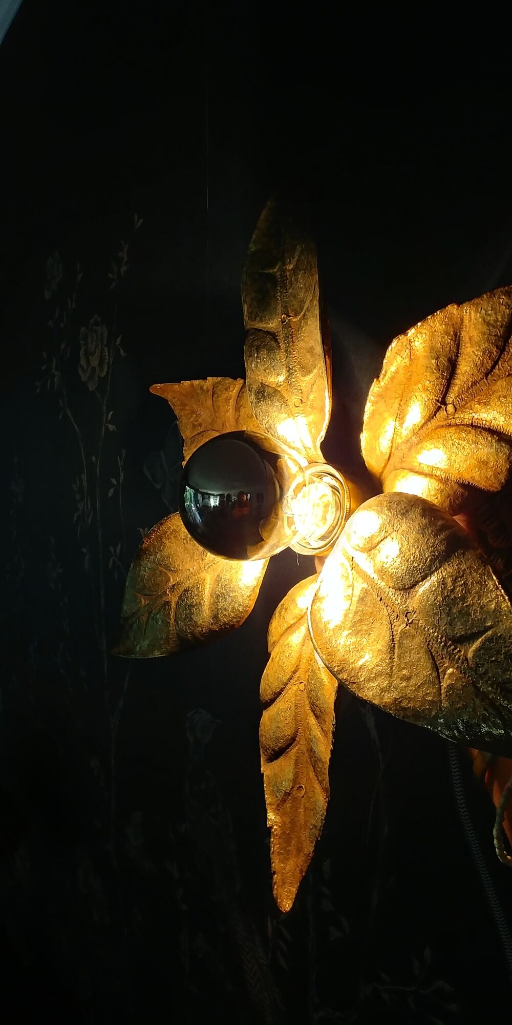 Set of 3 mid-century wall lights by Willy Daro, 1970