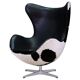 Egg chair de Arne Jacobsen en cuir de vache