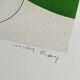 Limited Edition Lithograph by Man Ray from the 1970s. Signed by the author and numbered in pencil.