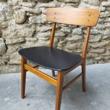 Lot of 6 Scandinavian chairs