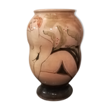 Vase en céramique par Michael kay signé et daté 2004.