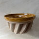 Old dish kouglof mold in enamelled terracotta