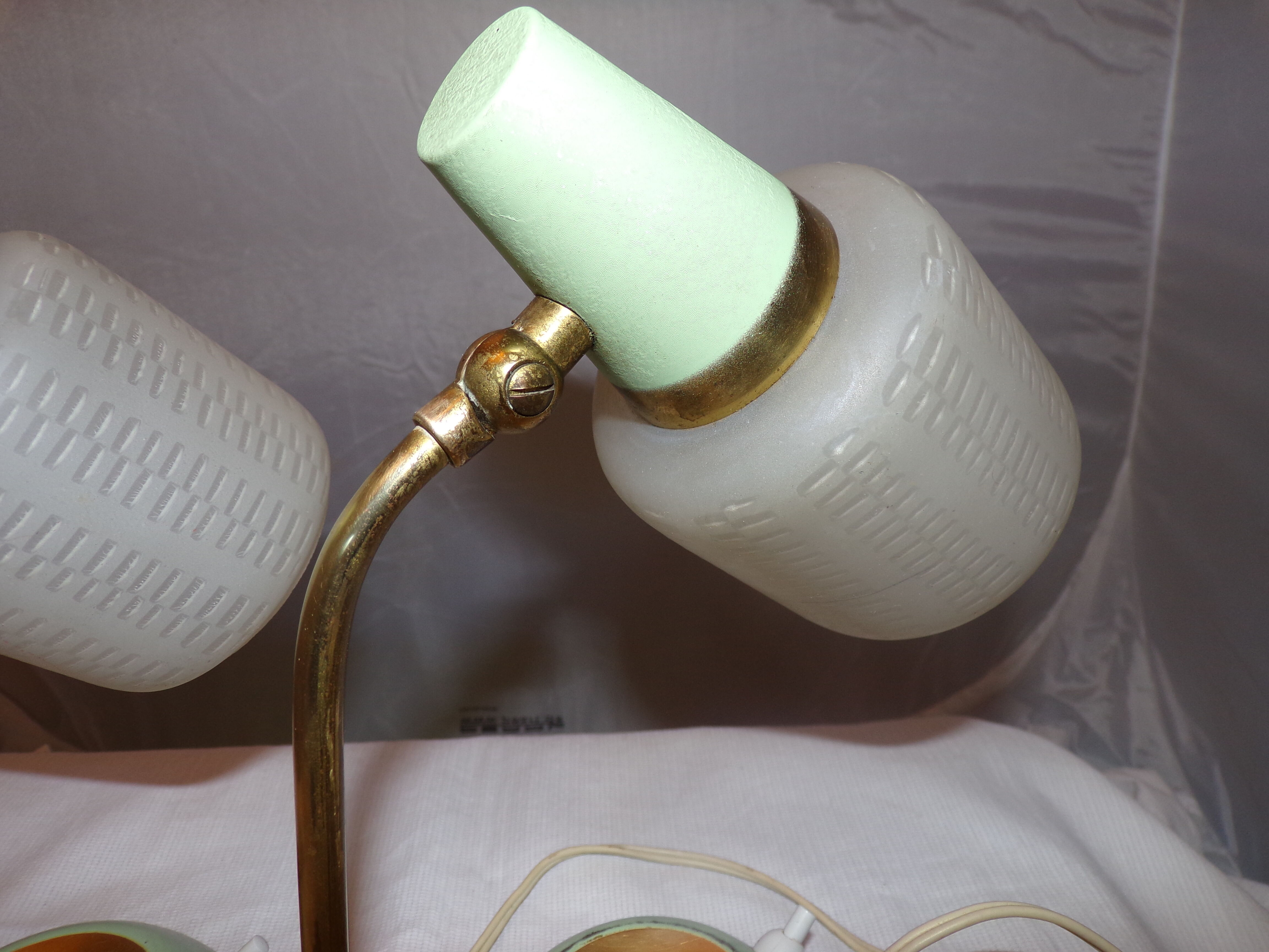 2 bedside lamps 50 years