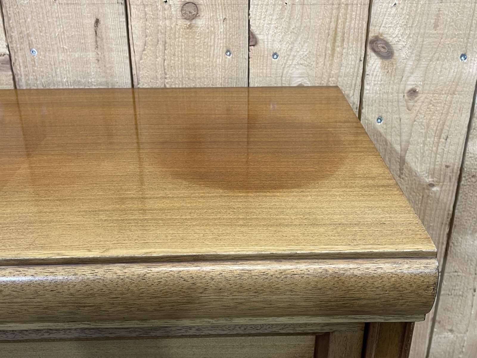 Mahogany and oak desk display cabinet from the MD brand, manufactured in the 1960s - removable