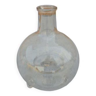 Ancien gobe-mouches piège à guépes en verre soufflé