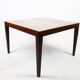 Table basse de bois de rose par Severin Hansen pour Haslev Furniture des années 1960.