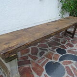 Ancient oak workbench 3 m 20
