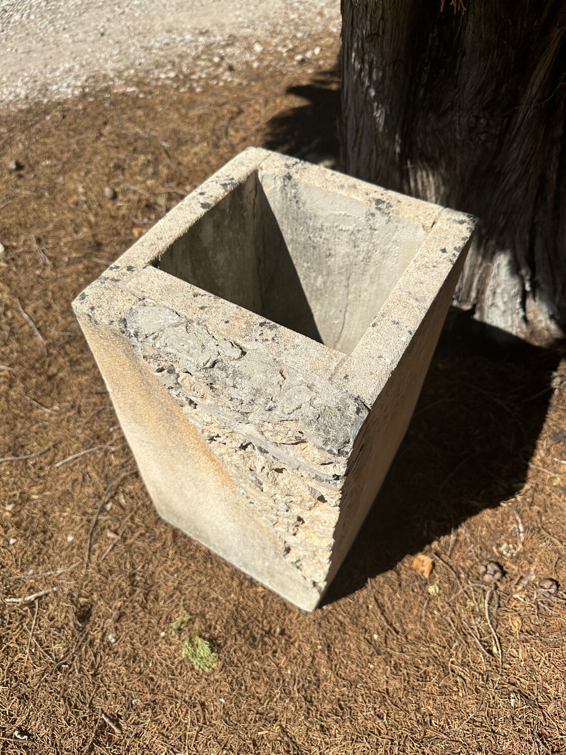 Handcrafted stone pot