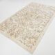 Tapis Turc Vintage Beige, Motif Floral, Tapis de Salon Classique, 170X275Cm