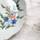 Antique French Earthenware Plate 18th Century NEVERS Floral Pattern