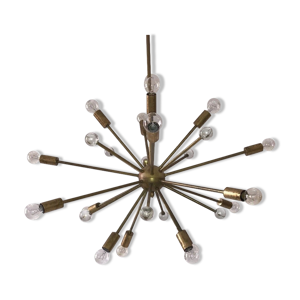 Lustre sputnik à 24 bras