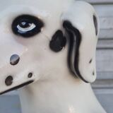 Dalmatian dog in earthenware from the 70s